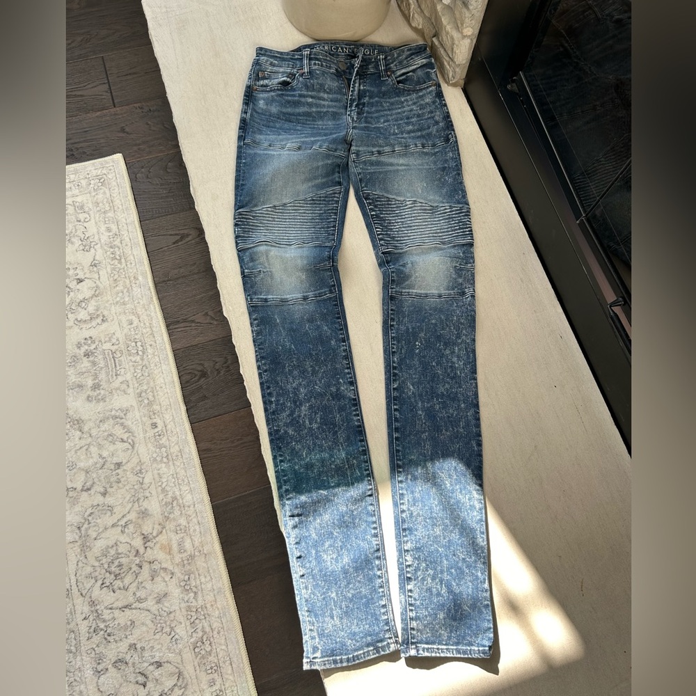 Men’s 30 x 34 American Eagle Moto Skinny Jean